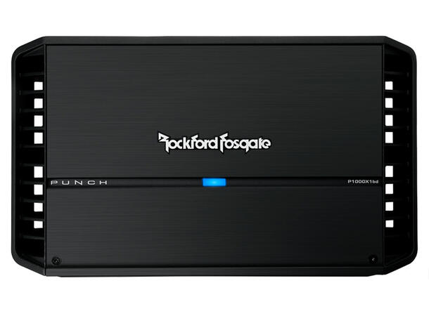 Rockford Fosgate Bilforsterker 1 x 1000W Punch monoforsterker, 1 Ohm stabil